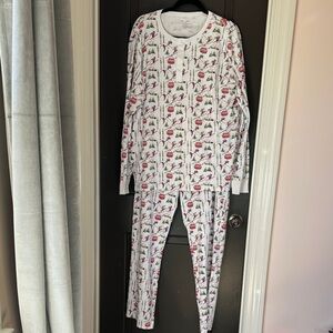 Hart+Land Ski Lodge Women's Pajama Set Pima Cotton Size XL